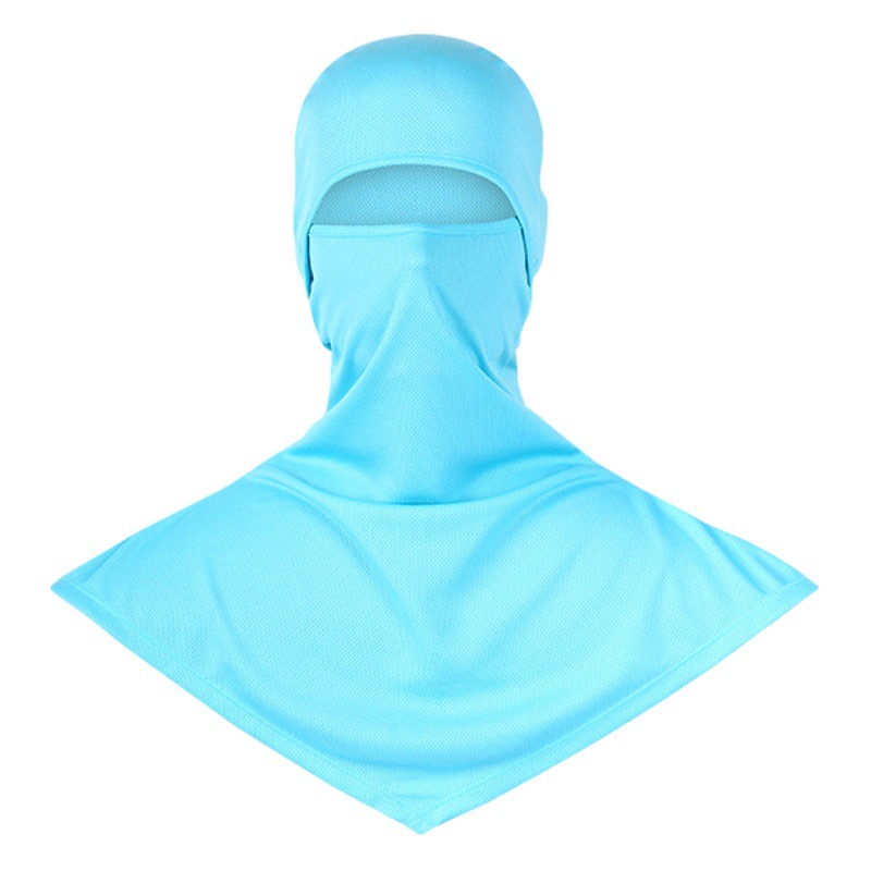 Qianqiwo riding mask full face breathable sunscreen face towel men and women sweat-absorbent quick-drying sports fishing headgear wholesale