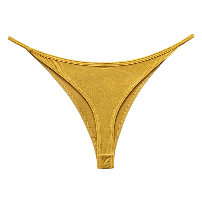 Picture of thong women bikini fashion fitness yoga modal sexy t pants cotton seamless women's underwear