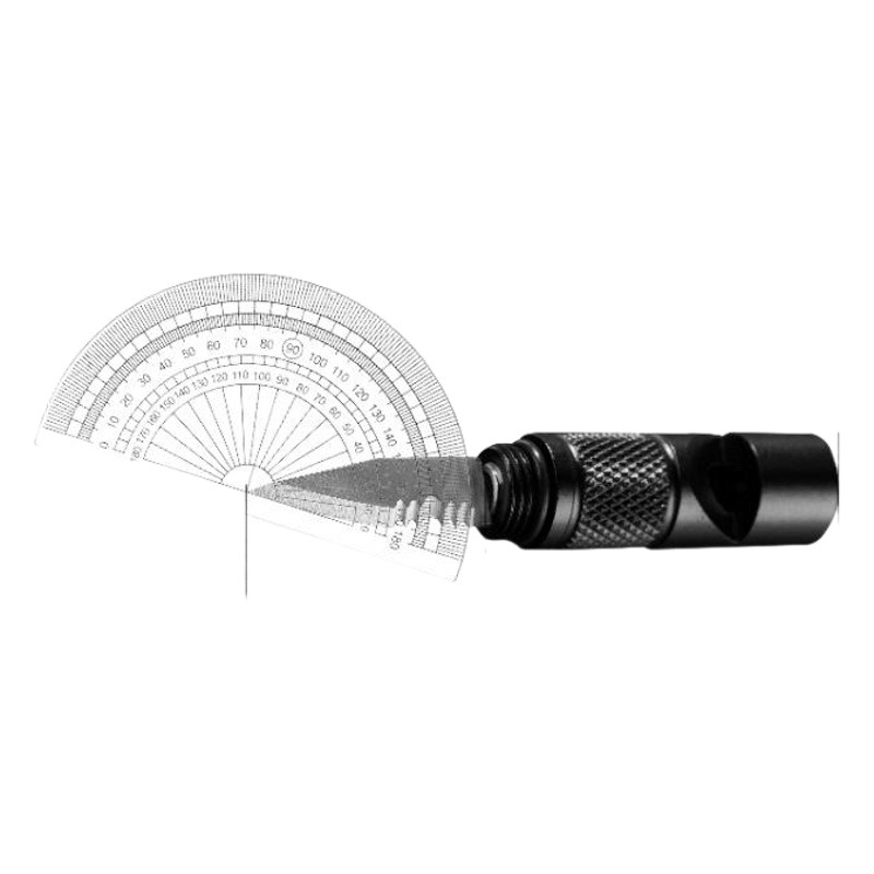 Picture of Outdoor multi-functional flint stone fire stick magnesium stick wilderness survival equipment individual field survival with small flashlight