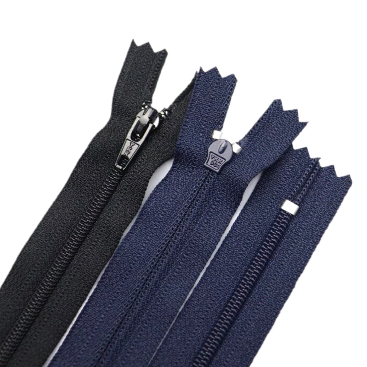No. 3 Ykk Nylon Zipper Closed Mouth Automatic Head Colorful Zipper Manufacturer Closed Tail Stop Tail Trousers Skirt Flap Pocket Pants Ready Stock