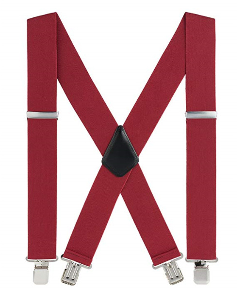 Picture of Cross mirror e-commerce men's strap clip widened 5.0cm suspenders adult men's work strap clip men's strap