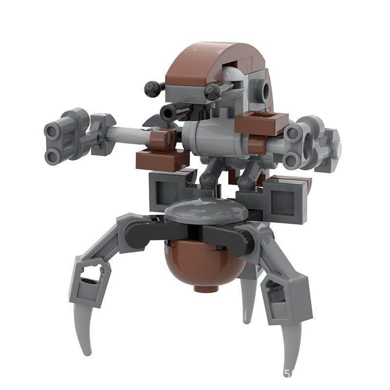 Moc Compatible with Lego Planet Series Destroyer Robot Series Assembled Building Block Toy Set