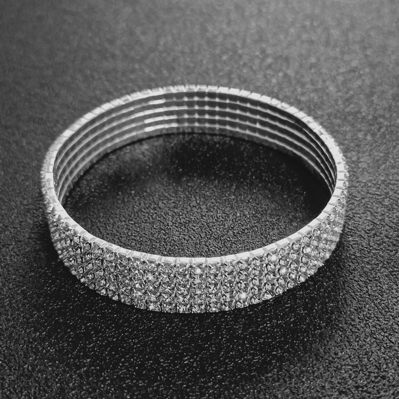 Picture of European and American foreign trade fashion elastic diamond anklet anklets accessories wholesale anklets