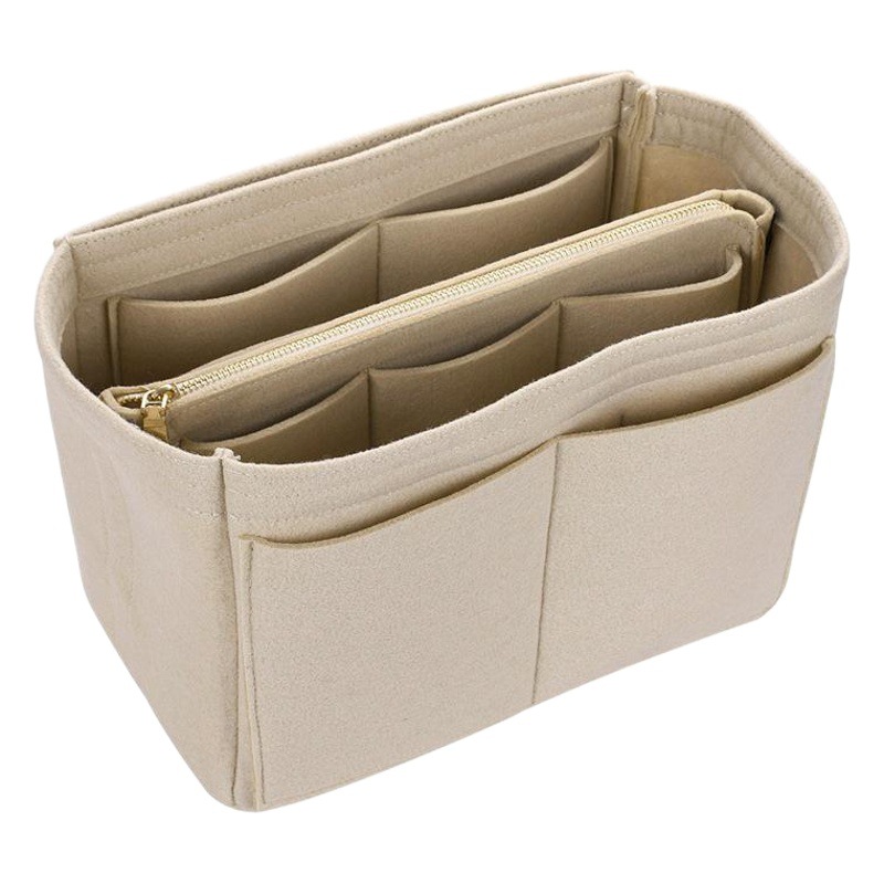 Cross-Border Felt Liner Bag Tote Bag New Felt Liner Bag Medium Bag Cosmetic Bag Women's Thickened Felt Bag Wholesale