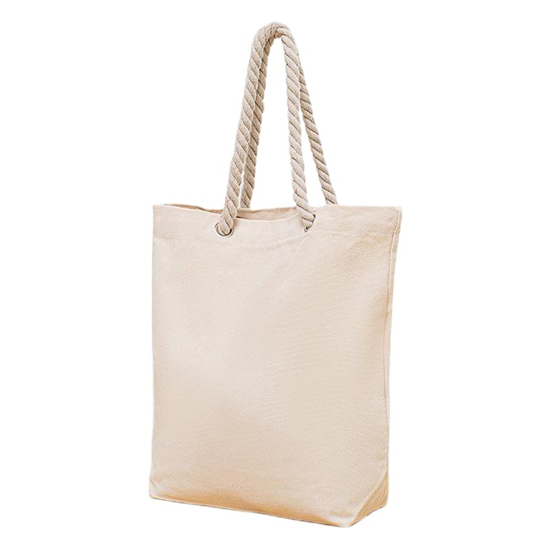 Canvas bag hand-painted DIY blank cotton eco-friendly tote bag printed logo advertising campaign exhibition gift canvas bag