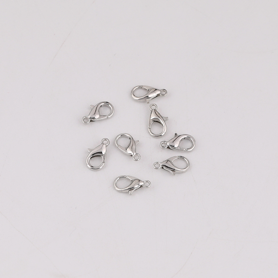 Picture of Metal Alloy Lobster Clasp DIY Jewelry Bracelet Necklace Ending Connection Buckle Multi-Color Multi-Specification Material Accessories