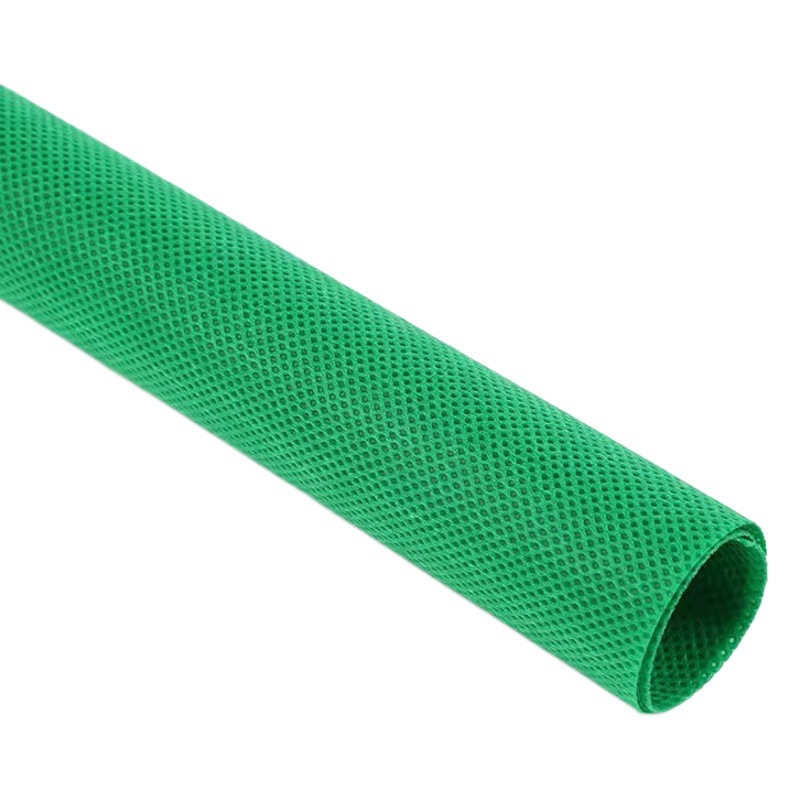 Manufacturer Pp Spunbond Green Non-Woven Fabric Dustproof Cloth 3m Wide Photography Background Cloth 80g 110g Fabric Thickened