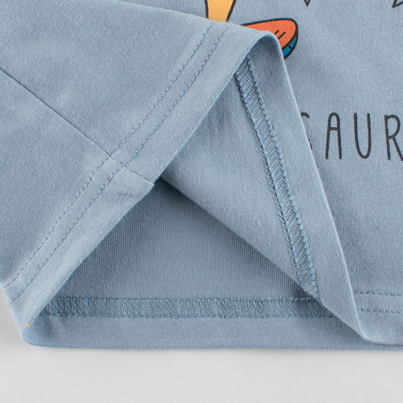 Picture of 27Kids Kidsren's Clothing Autum New Product 2025 K-Style Boys' Bottoming Shirt Kidsren's Long-Sleeved T-Shirt Kids Clothes