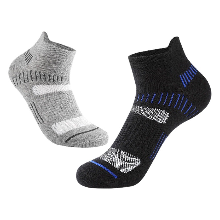 Cross-border Hot Selling Socks Men's Short Socks Cotton Sweat Absorbing Deodorant Sports Socks Low-top Shallow Mouth Four Seasons Short Socks Men's Socks