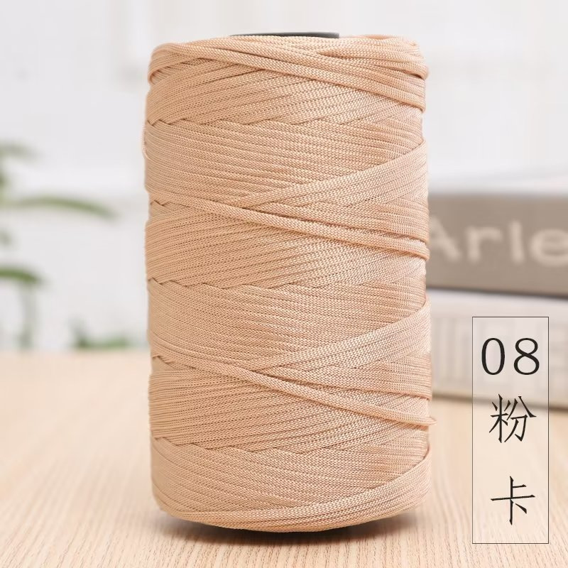 Picture of Spring and Summer peony hand bag crocheted material package ice hemp thread