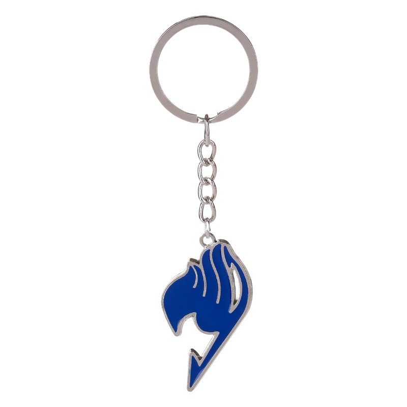 Fairy Tail guild logo 4 color alloy keychain Magic Guide Natz anime peripheral wholesale