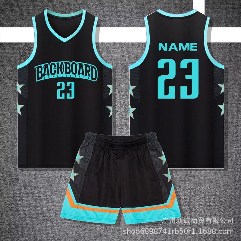 Children's Basketball Uniform Set, Primary and Secondary School Student Competition Basketball Uniform Training Class Team Competition Uniform Training Uniform Clothing Summer
