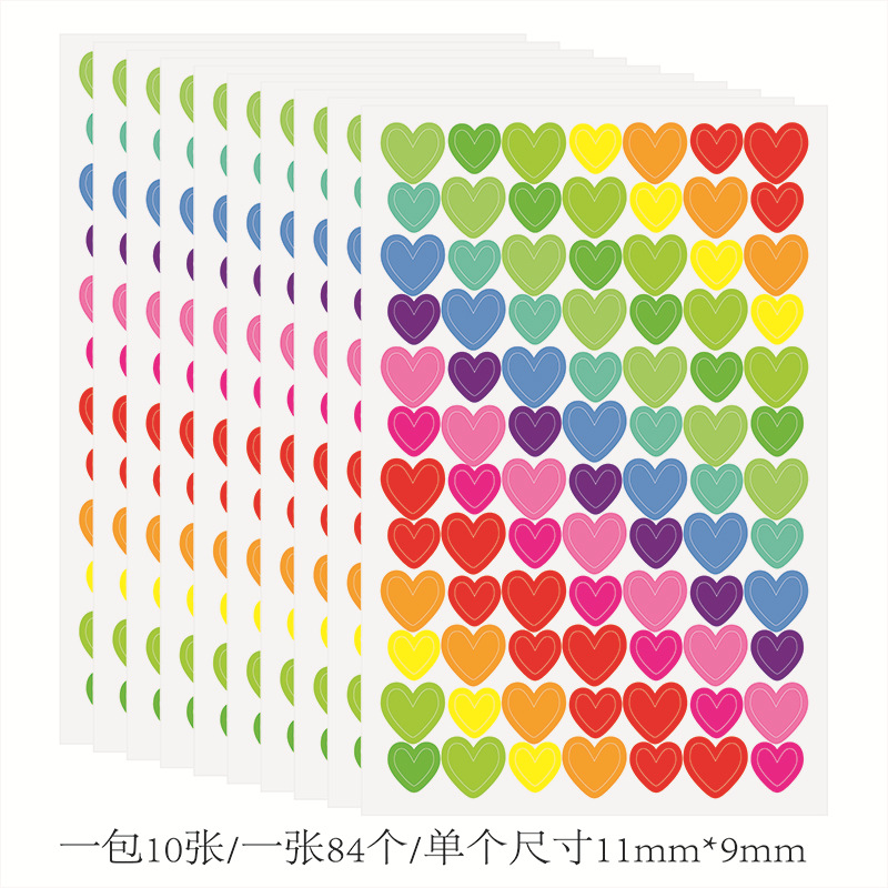 Picture of Spot smiley stickers children's kindergarten reward stickers color digital alphabet sticker sticker wholesale