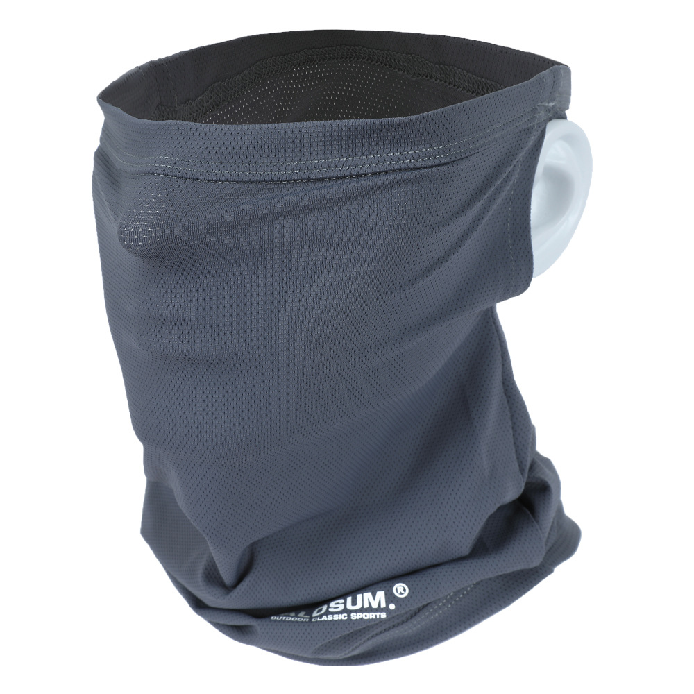Picture of Summer Sunscreen Sunshade Cold Towel Summer UV-proof Quick-drying Neck Set Cold-feeling Face Neck Hanging Ear Mask
