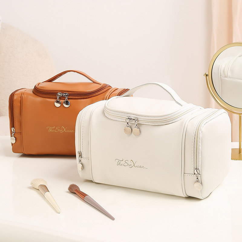 Picture of New high-value cosmetic bag large-capacity portable travel wash bag waterproof toiletries cosmetic storage bag