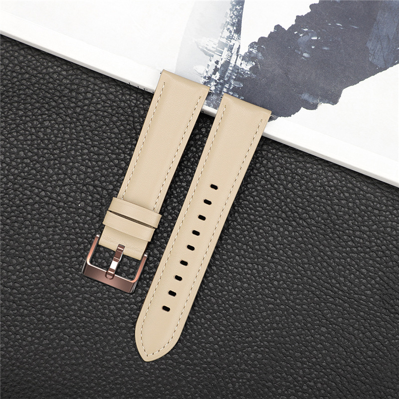 Picture of For Samsung GalaxyWatch 3 Huami GTRS Huawei GT2e Watch 20/22mm Original Leather Strap