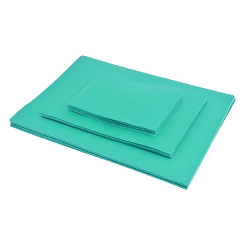 Print offset art class print engraving plate PVC rubber plate print tool hemp rubber plate green soft rubber plate