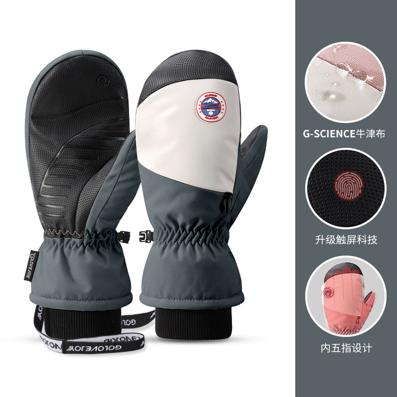 Picture of 2025 Winter Skiing Cycling Women's Anti-Slip Waterproof Warmth Touch Screen Motorcycle Men's Cross-Border Wholesale