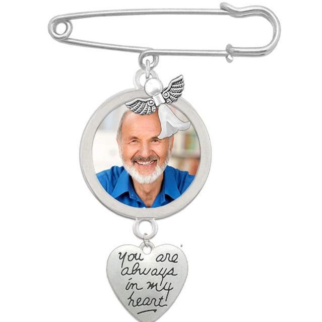 Picture of New Jewel Tray DIY Photo Frame Pendant Holiday Memorial Pendant Wedding Flower Decoration
