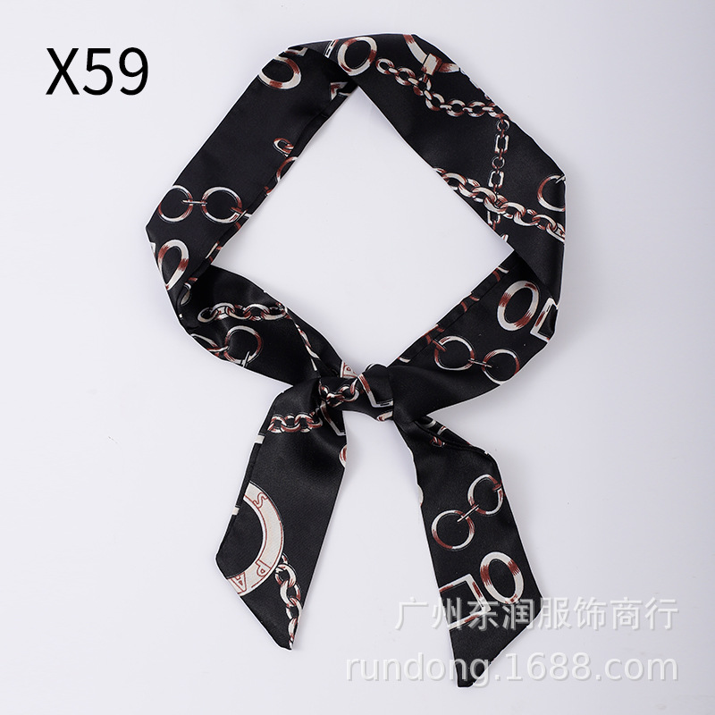 Picture of Gift Box Silk Scarf Straps, Narrow and Long Bags, Silk Scarf, Headband, Streamer Scarf with Decorative Small Silk Scarf Wholesale