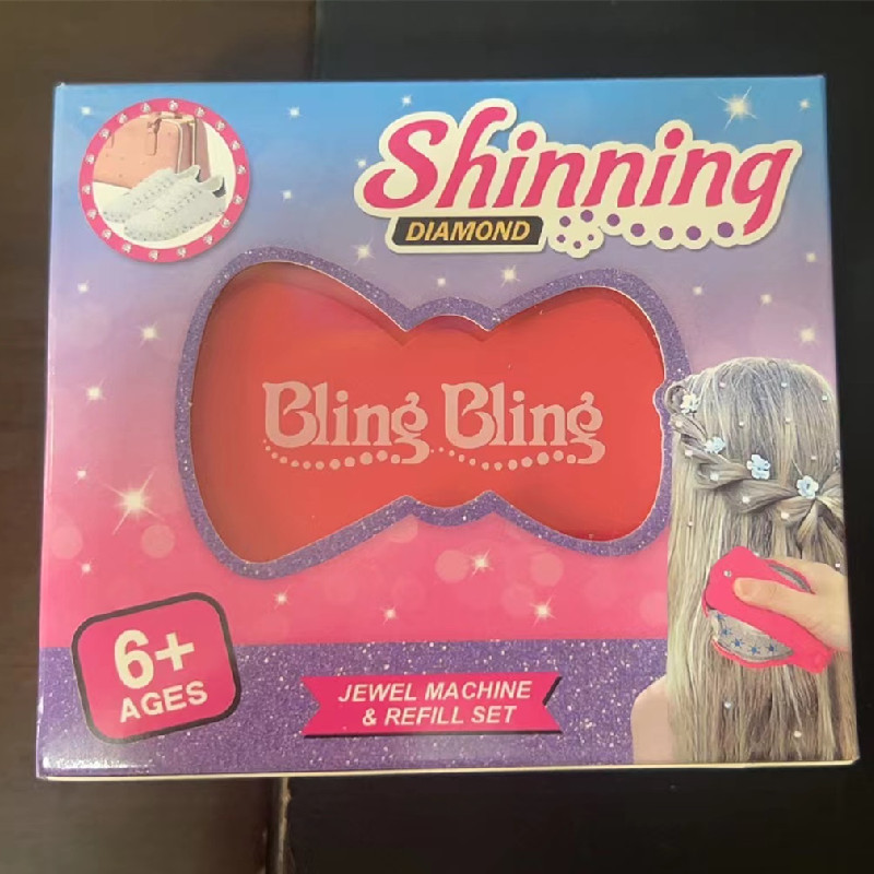 Picture of Wholesale Cross Border Girls Toy blinger Sticker Rig Hair Nail Rig Hair Decoration Tools Diamond Machine