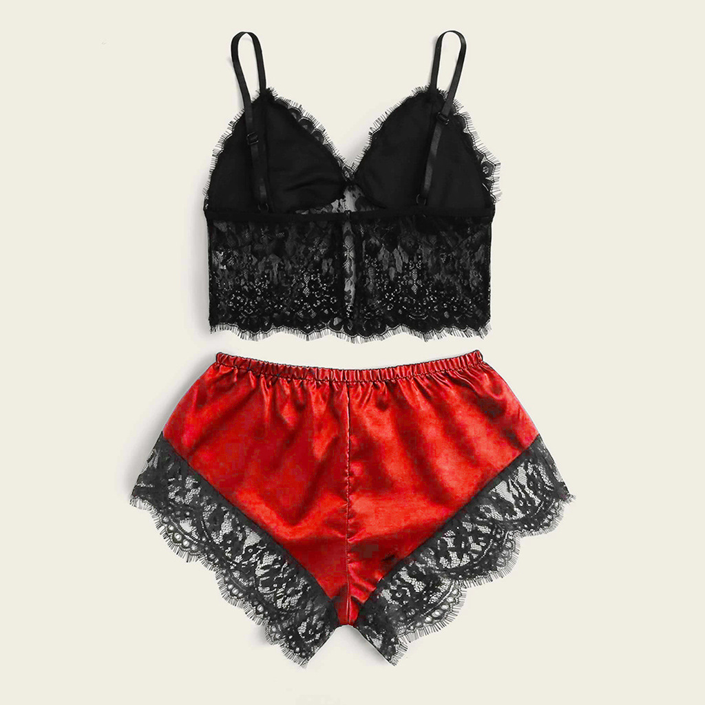 Picture of Amazon Explosions Pajamas Silk Home Wear Underwear Nightdress ebay European and American Manufacturers