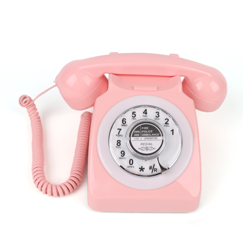 Picture of Cross-Border Retro Telephone Button Phone Fixed Landline Guest Room Office Home Hotel Antique Telephone Manufacturer