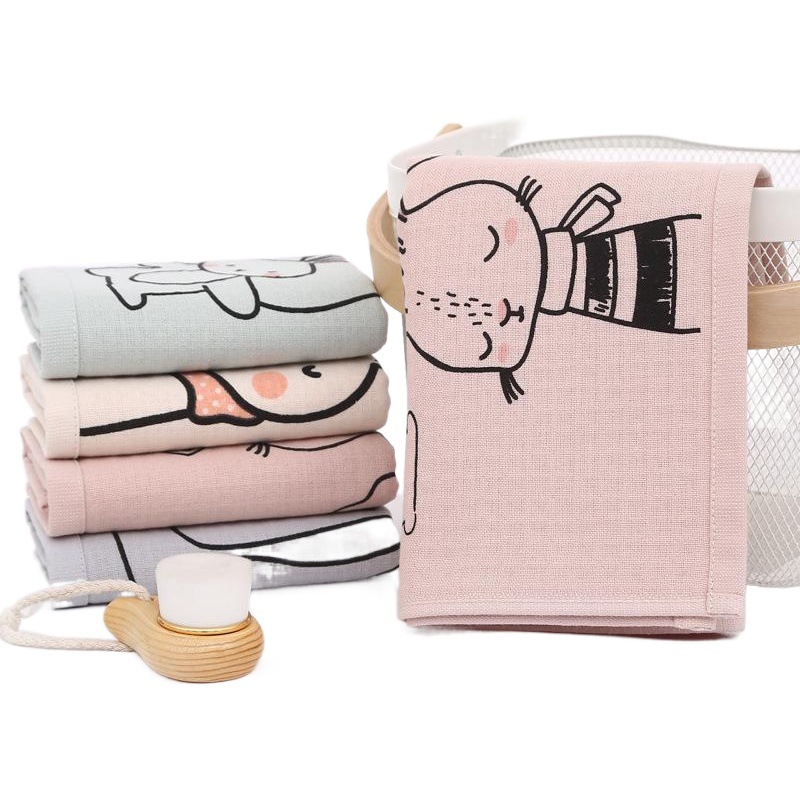 Gaoyang Wholesale Pure Cotton Towel 32-strand Plain Color Broken Water Absorbent Soft Face Towel Gift Wash Face Household Face Towel Cotton