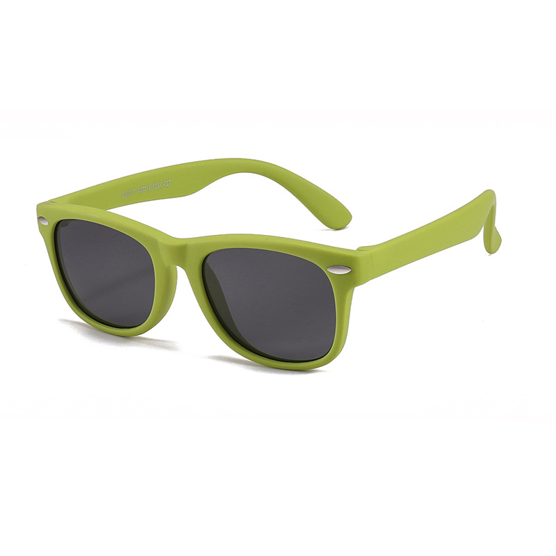 Picture of Factory new spot wholesale silicone UV protection sunglasses baby glasses polarized children sunglasses 802