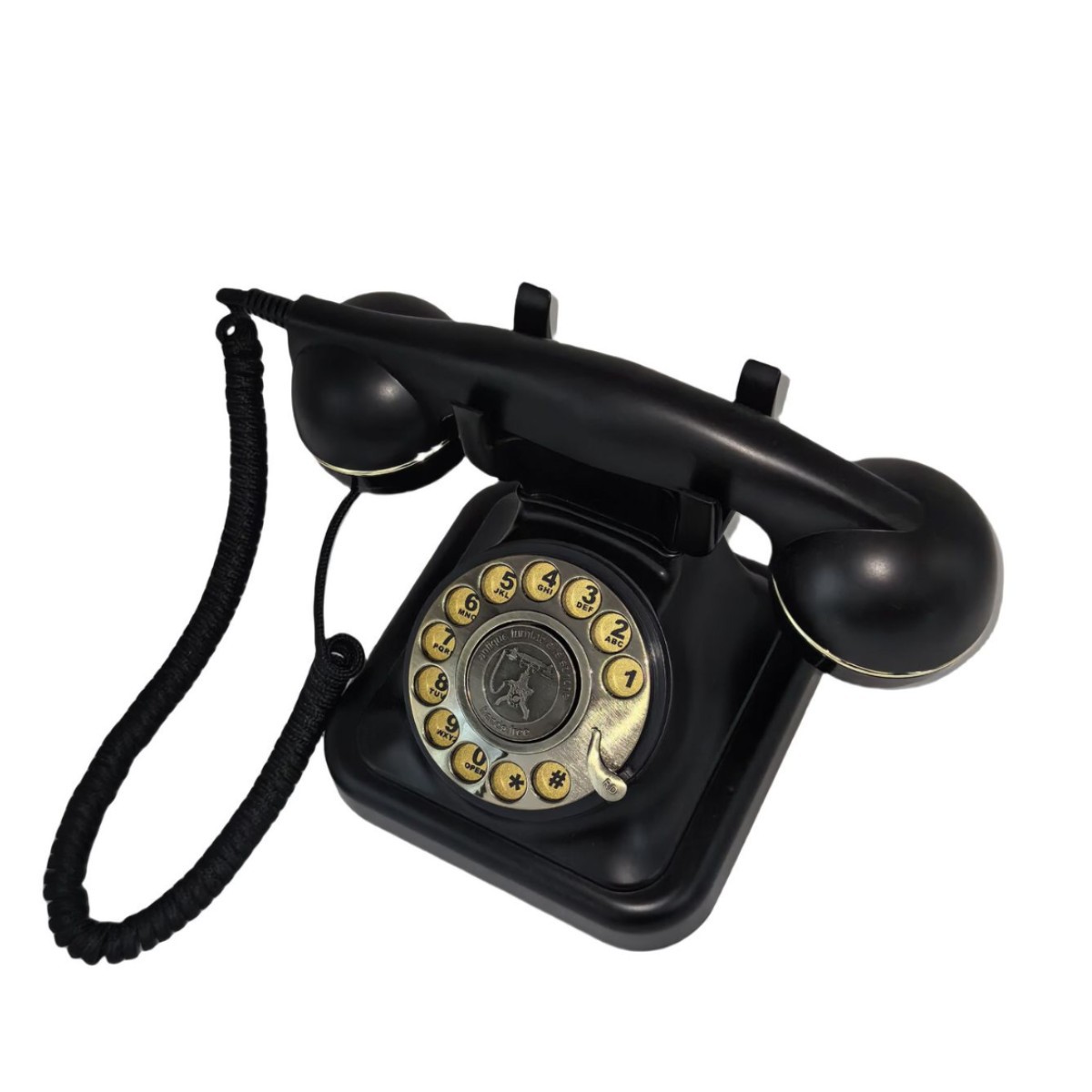 Wedding Phone Message Voice Recorder Rotary Dial