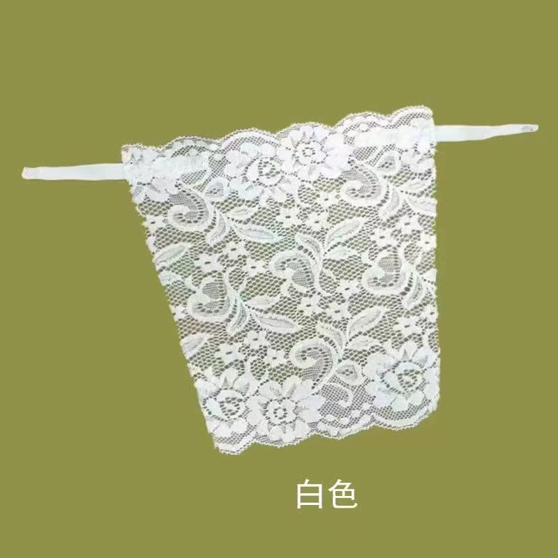 Picture of One-piece anti-light tube bra artifact lace women's seamless exquisite short sexy strapless invisible bra