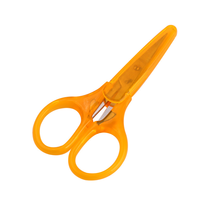 Picture of Stainless Steel Small Scissors Office Scissors Bangs Scissors Handheld Handmade Paper-cut Household Scissors Student Scissors