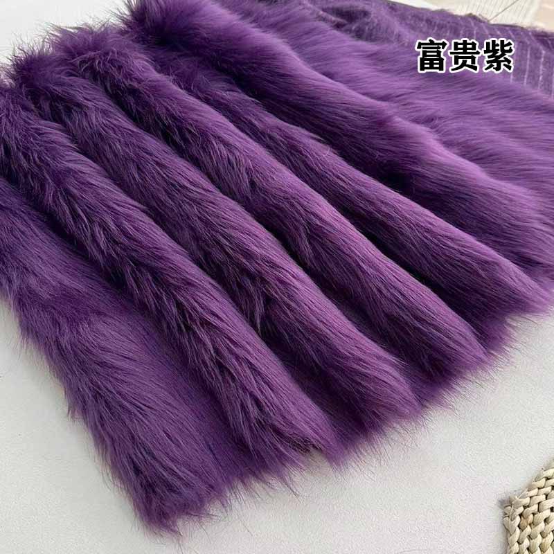 Picture of Imitation fox fur cloth plush cloth fabric 5cm long fur carpet cloth imitation fur clothing animal hair