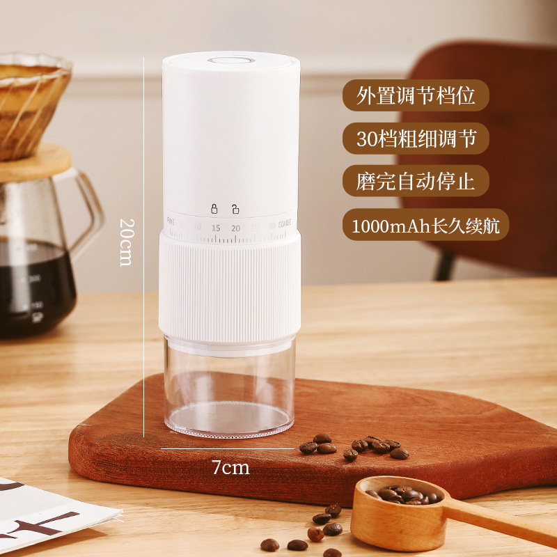 Picture of Hand Brewed Italian Grinder Automatic Coffee Machine Rechargeable Coffee Grinder Household Small Bean Grinder Portable Grinder