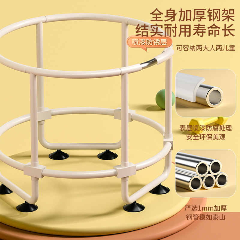 Picture of SND Trampoline Household Kidsren's Indoor Kidsren's Baby Trampoline Family Small Net Guard Trampoline Wholesale
