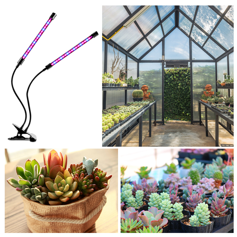 Picture of Qianchun lighting fill light clip plant growth lamp USB dimmable household Full spectrum lamp waterproof seedling lamp 5V