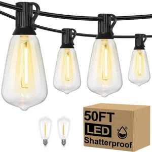Cross-border dedicated ST38 lamp string outdoor camping LED lamp waterproof court decoration tent festival