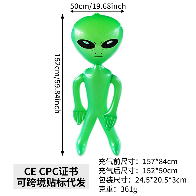 Picture of New Inflatable Halloween Toys Halloween Party Supplies Ornaments Pvc Light-Emitting Led Pumpkin Ghost Inflatable Model