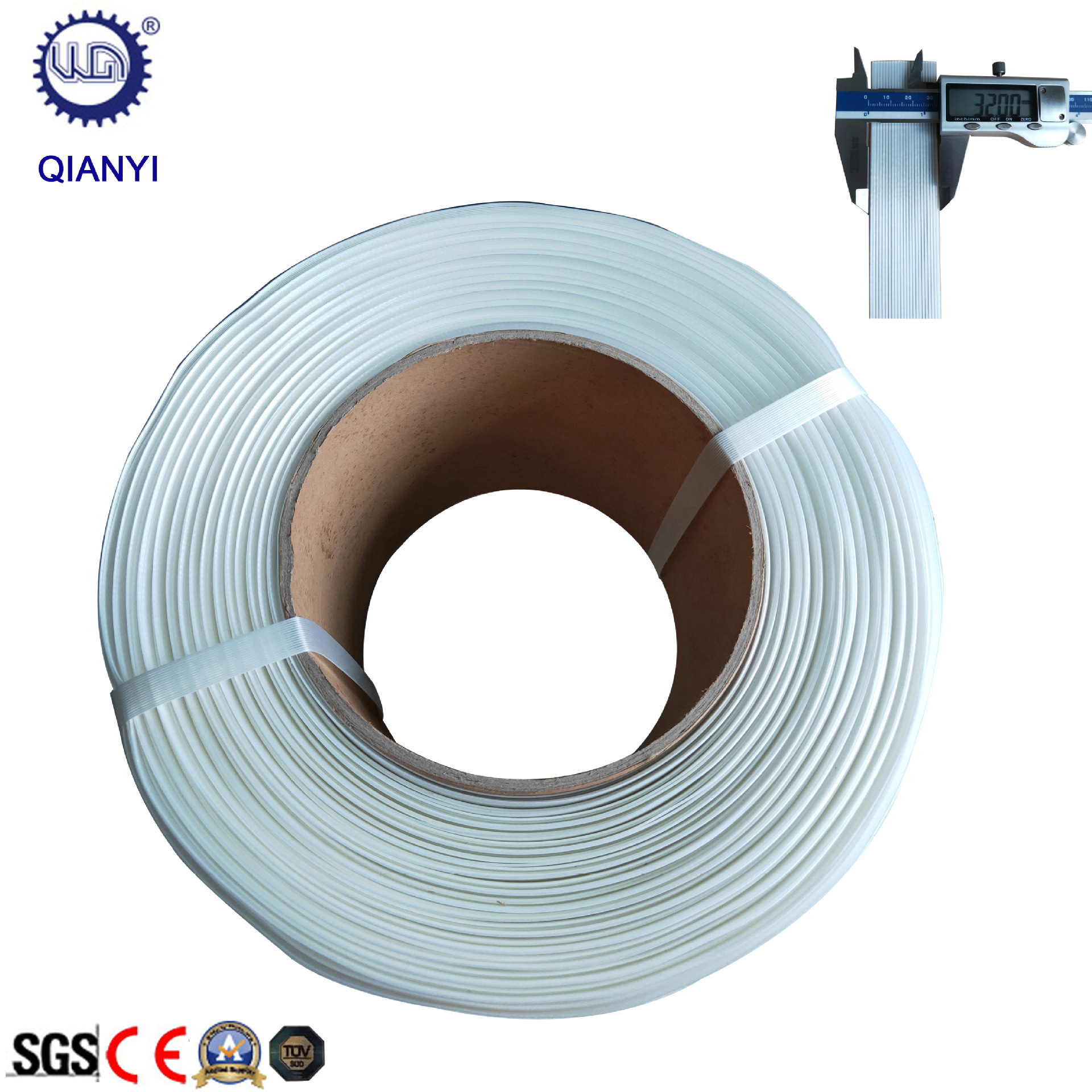 Picture of Factory wholesale fiber packing belt super strong tension packing belt packaging bandwidth 13 16 19 25 32mm