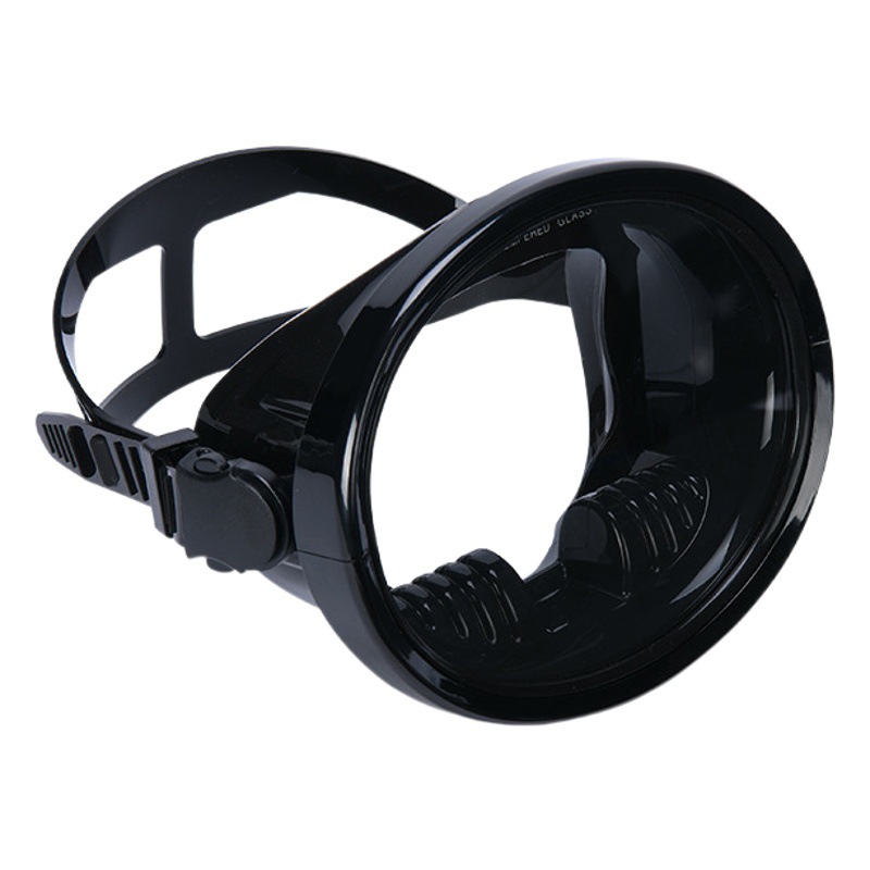 Cross-border adult universal diving goggles fisherman mirror large frame HD free diving mask equipment swimming snorkeling mask