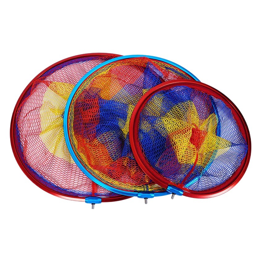 Triangular Round Aluminum Alloy Nano Anti-Hook Fishing Net Head Deepened for Catching Large Fish Fishing Net Gear