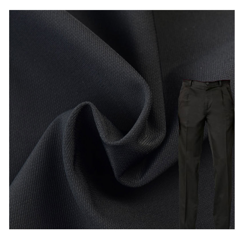 Nylon four-way stretch outdoor clothing fabric, thickened twill woven with nylon silk, stretchy mountaineering fabric, abrasion-resistant and breathable