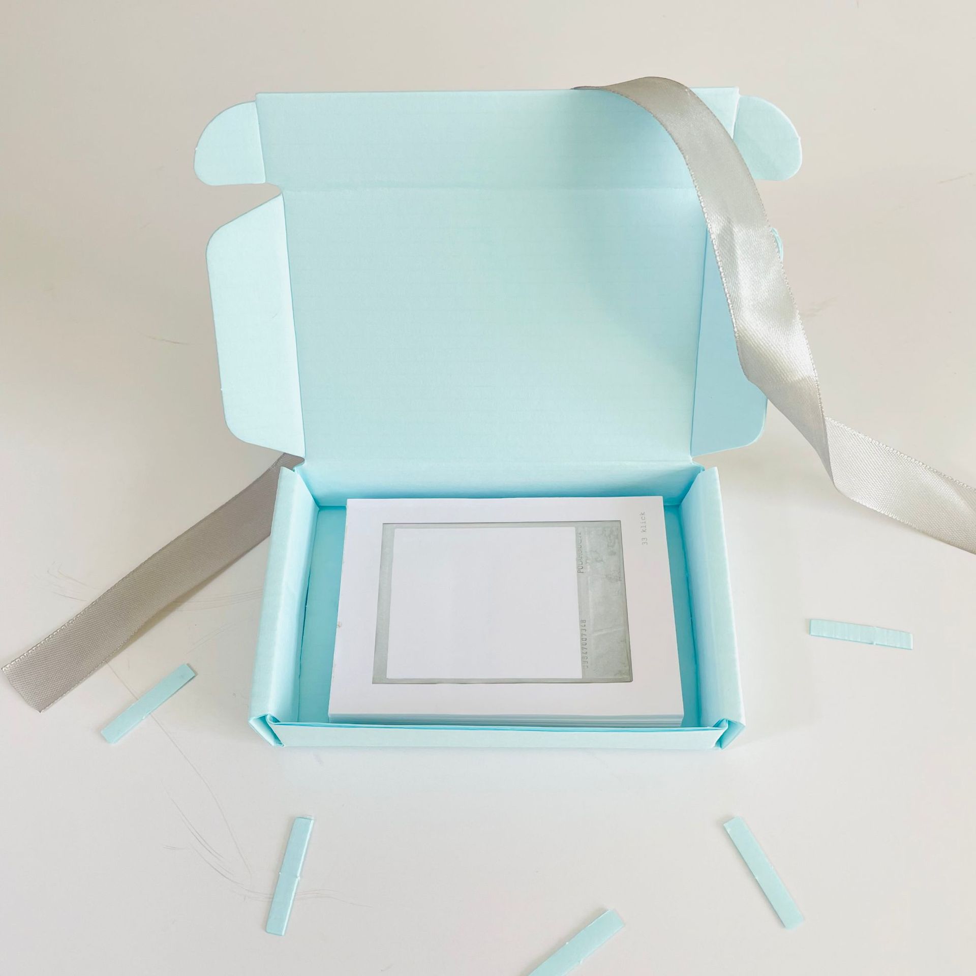 Ins wind color aircraft box star small card out card box hand account material box wear jewelry box