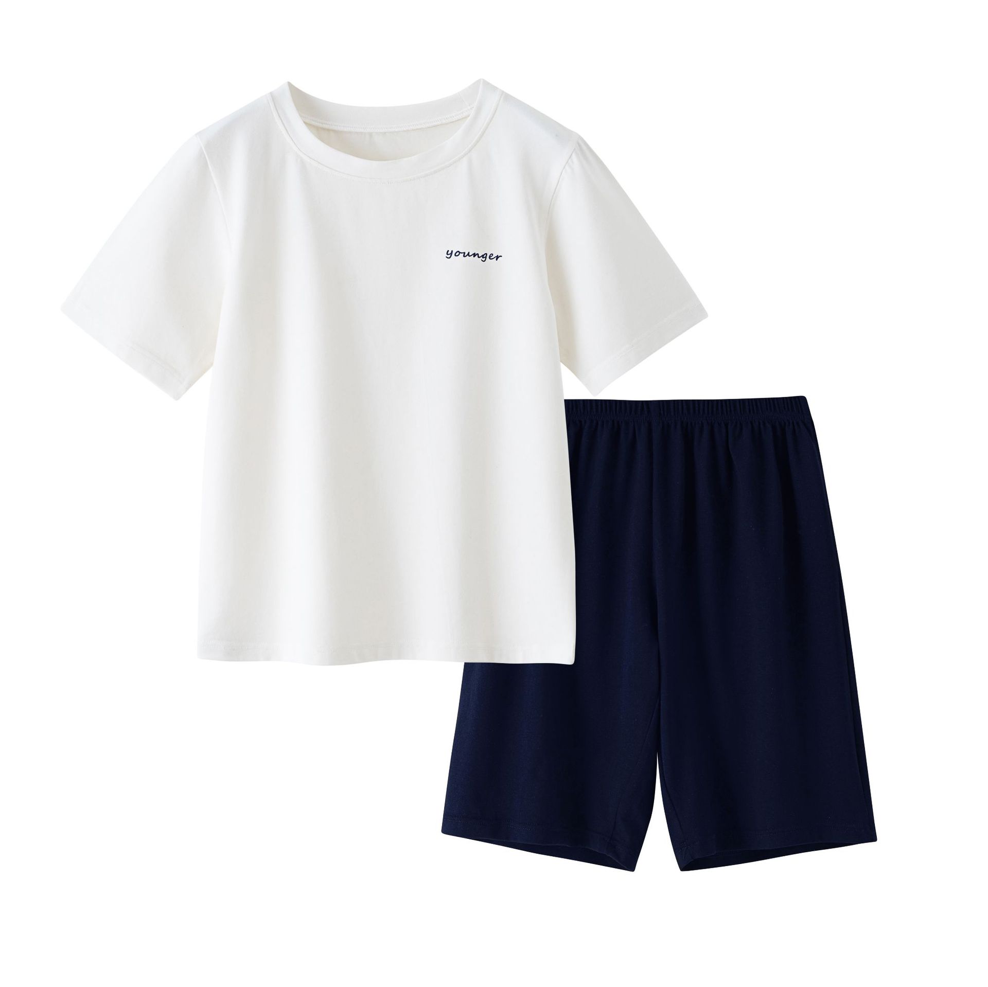 Picture of Boys' Pajamas Summer Class A Short-sleeved Modal Thin 2025 New Children's Summer suit Home