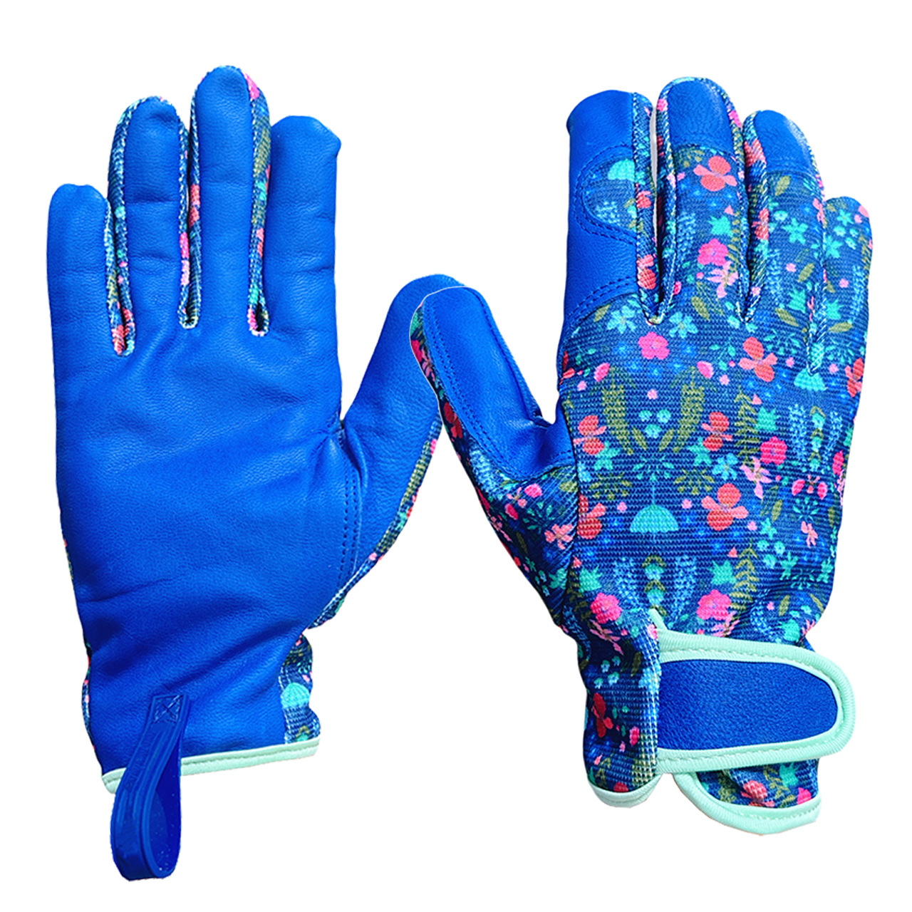 Fabric gardening gloves cross-border amazon temu hardware tools protective gloves anti-puncture anti-puncture hand gardening gloves