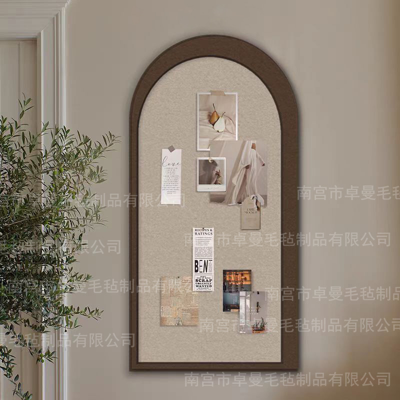 Felt Wall Stickers Display Board Background Wall Photo Wall Cork Board Message Board Cultural Wall Background Board Living Room Photo Wall