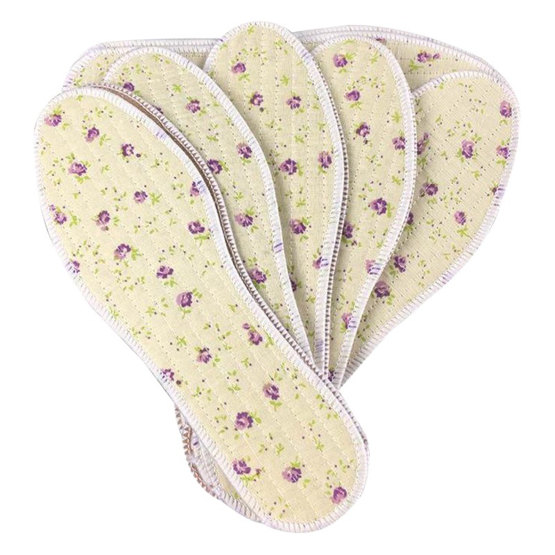 Manufacturer Wholesale New Insoles, Violet Insoles, Breathable, Sweat-Absorbent and Fragrant, Soft-Soled Insoles for Men and Women, Ready-Made Sports Shoes