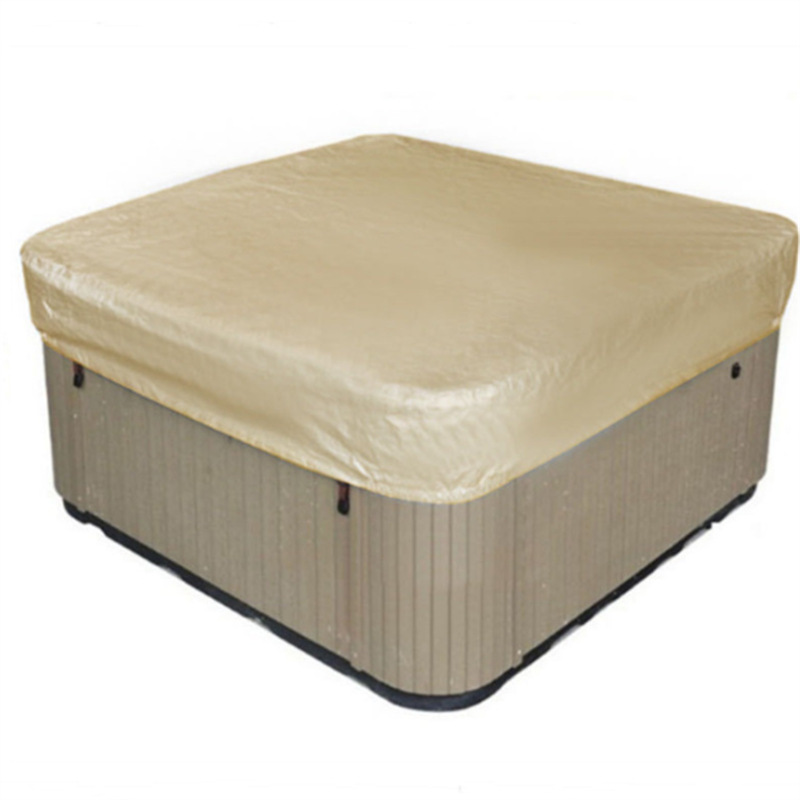 Picture of Outdoor Oxford Cloth Bathtub Cover, Courtyard Swimming Pool Bathtub Dust Cover, Anti-Fall Leaf Home Cover, Waterproof and Durable