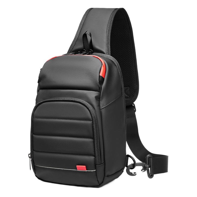 Xien Men's Crossbody Bag Waterproof Easiest for Match Chest Bag Urban Casual Casual Commuting Shoulder Bag Wholesale