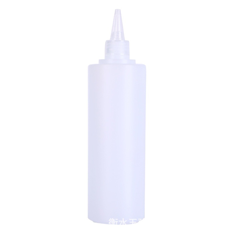 Pointed Mouth Bottle Translucent Plastic Bottle Liquid Squeeze Bottle Pe Pigment Ink Squeeze Bottle Dropper Bottle Glue Bottle
